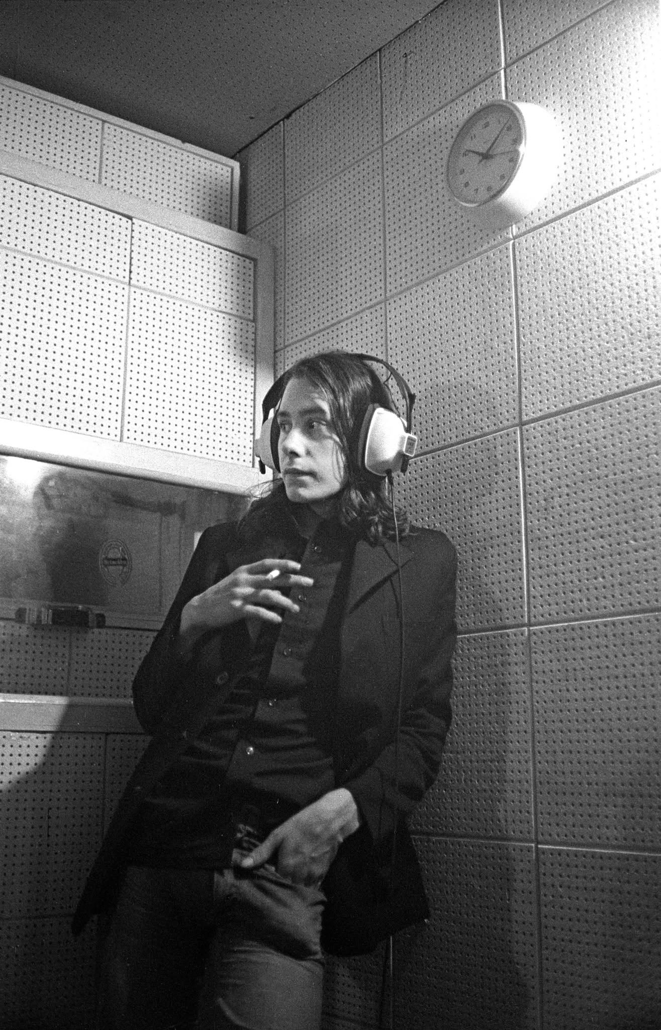 Pathway Studios in Hackney in January 1976 at a Squeeze recording session