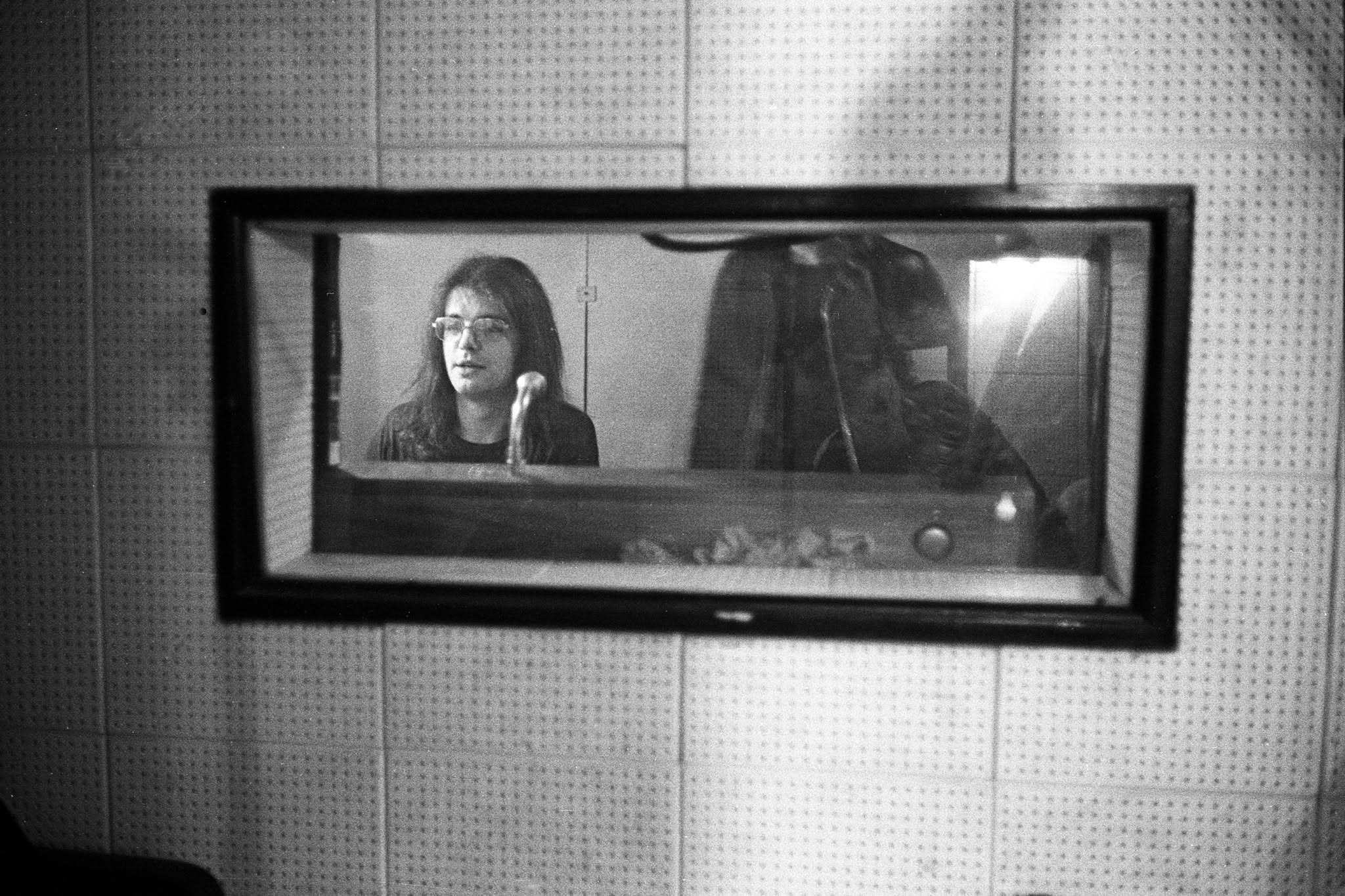 Pathway Studios in Hackney in January 1976 at a Squeeze recording session