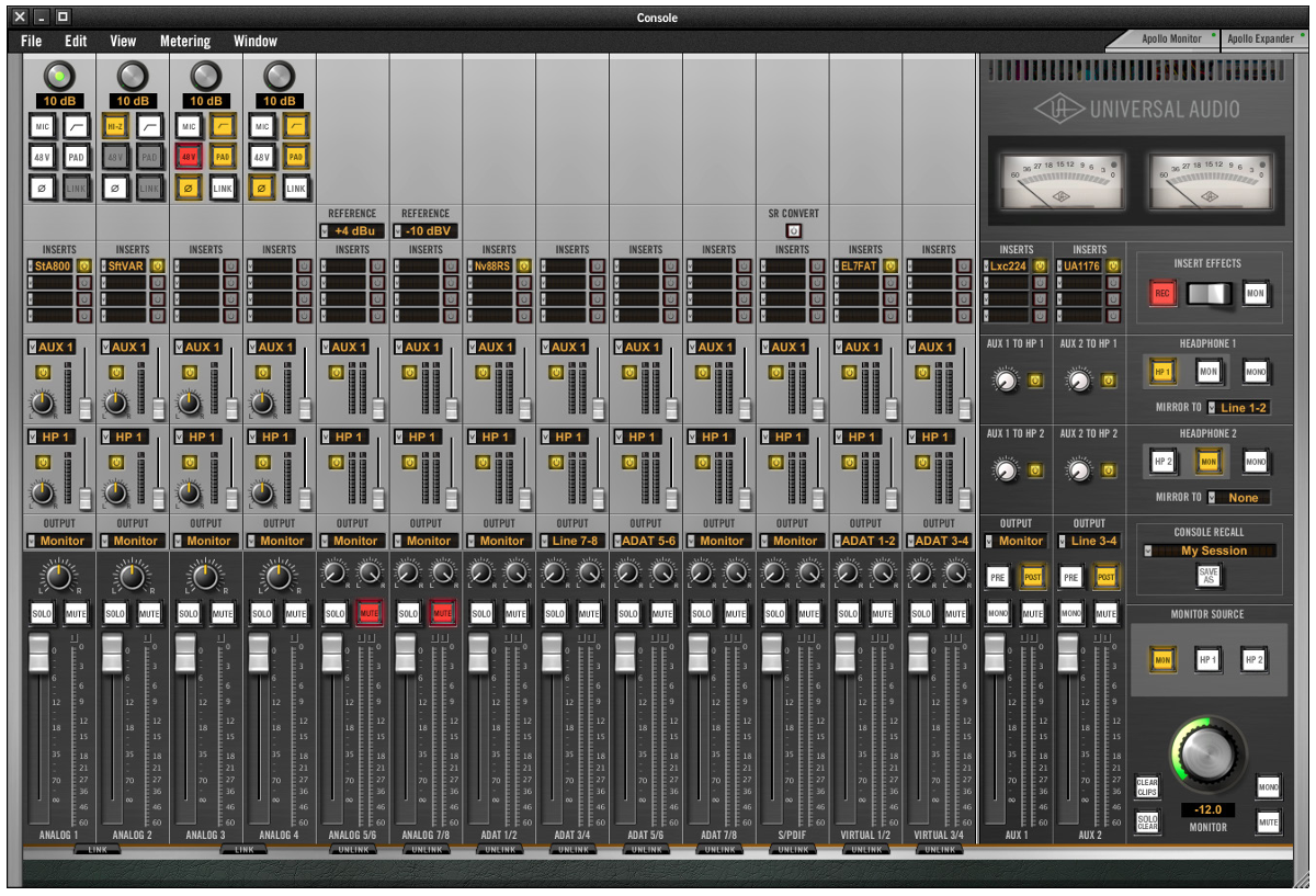 UA Console 1.0 UA Console 1.0