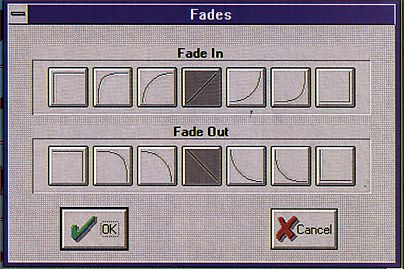 Fader Setup Fader Setup