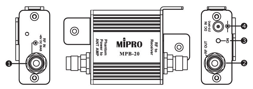 MIPRO MPB-20 안테나 증폭기 MIPRO MPB-20 안테나 증폭기
