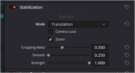 Stabilization Stabilization