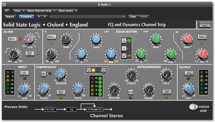 Channel strip Channel strip